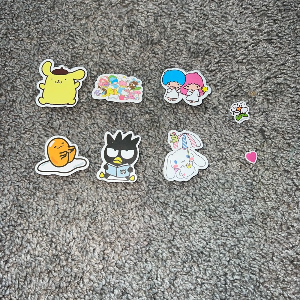 3 for $12 Cute Hello Kitty Cartoon Character Stickers